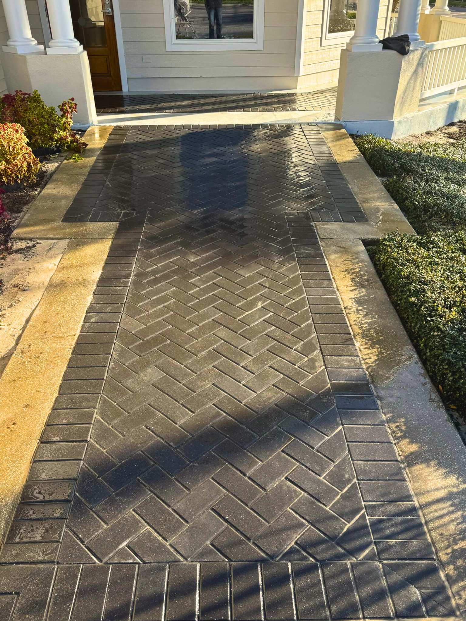 Imagem de reparo de pavers