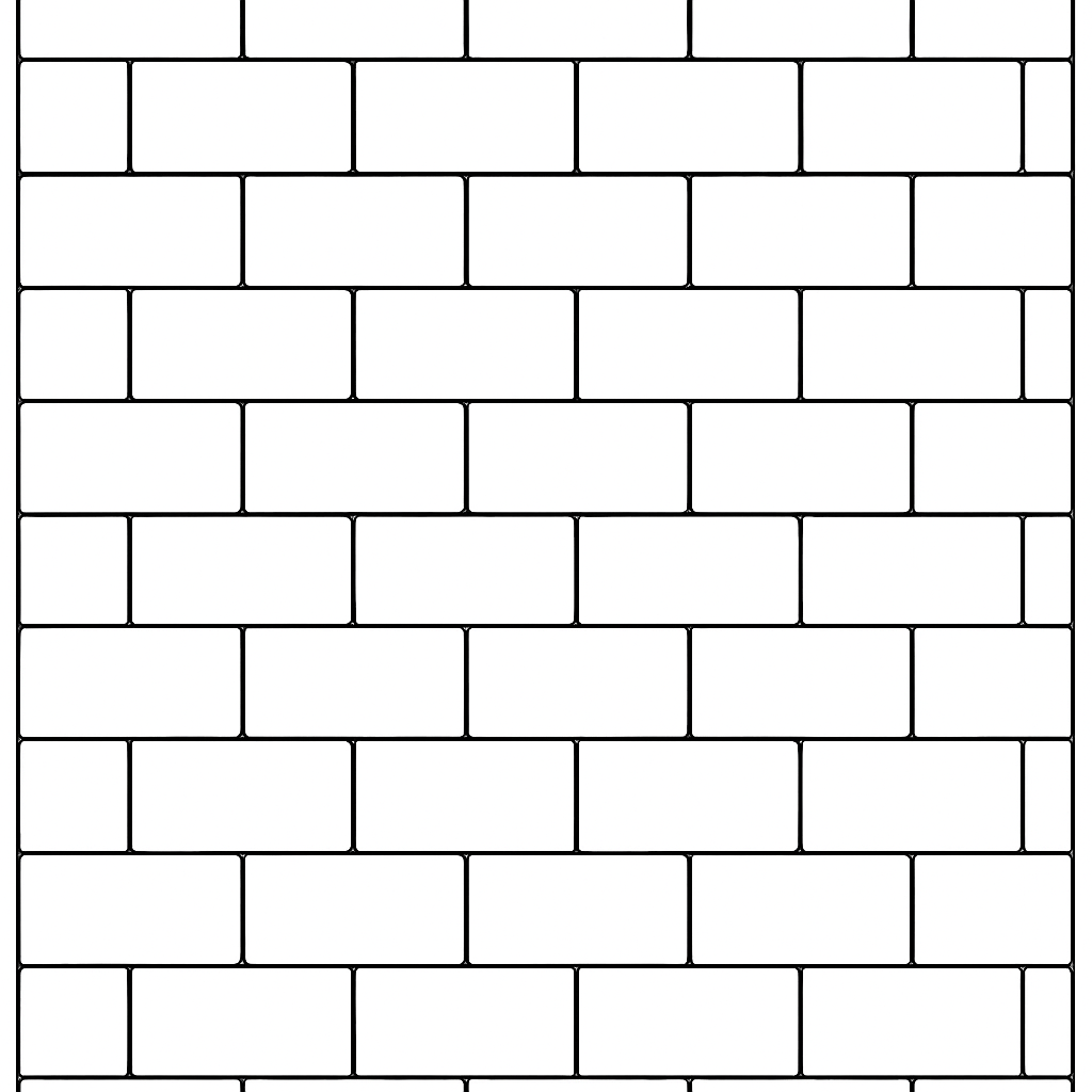 Running Bond paver pattern